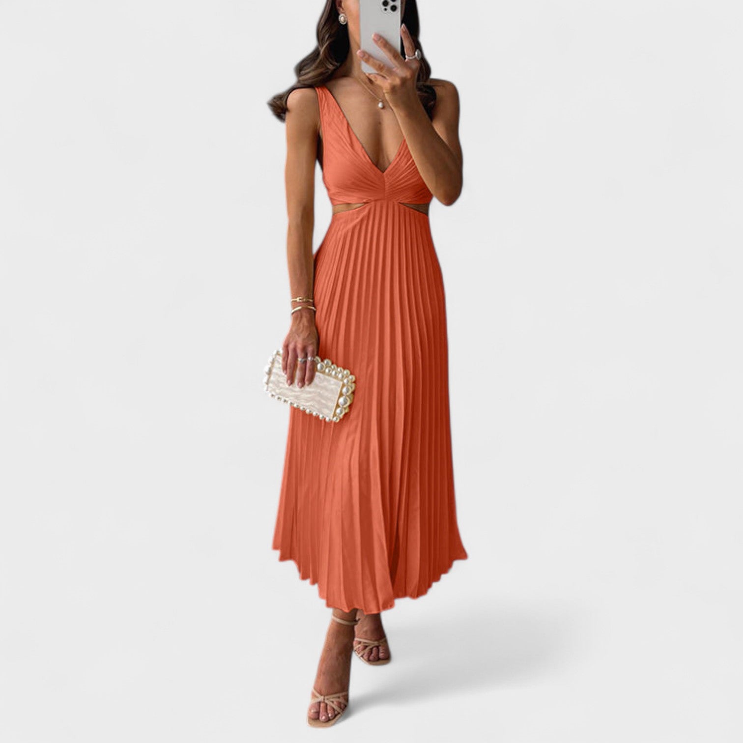Eva - Vestido midi - Ines Braga