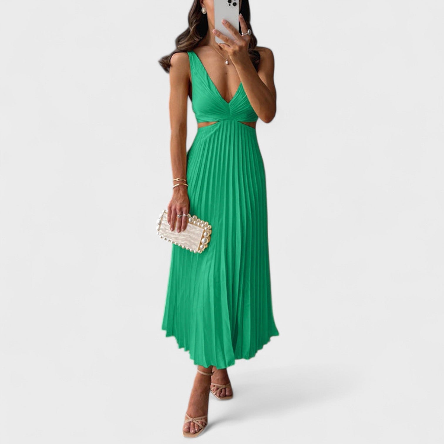 Eva - Vestido midi - Ines Braga