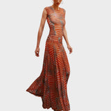Fabiana - Body Elegante com Saia Comprida - Ines Braga