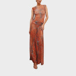 Fabiana - Body Elegante com Saia Comprida - Ines Braga