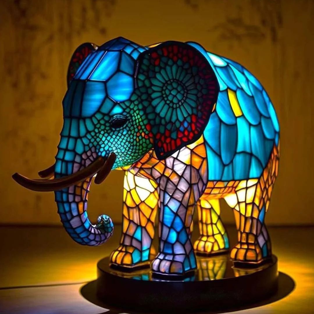 Farofa - Lampâda em Vitrais - Ines Braga