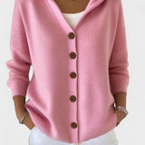 Felicia | Cardigan moderno com capuz - Ines Braga
