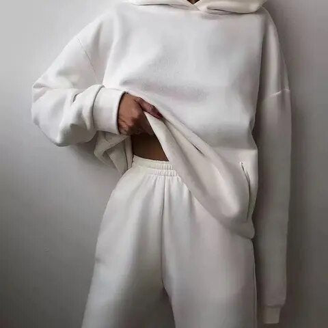 Filipa | Conjunto de camisola com capuz - Ines Braga