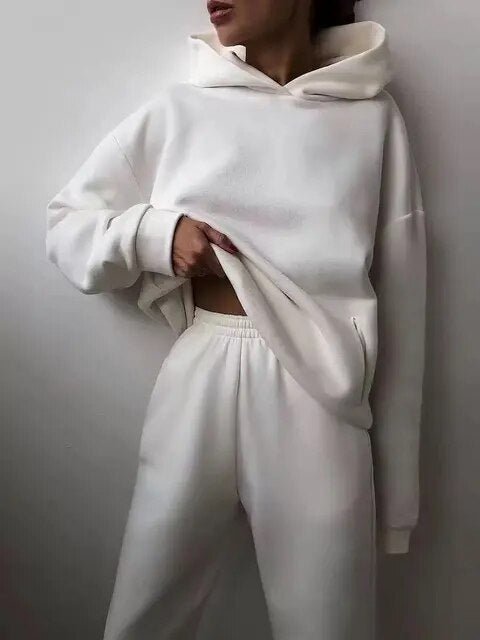 Filipa | Conjunto de camisola com capuz - Ines Braga