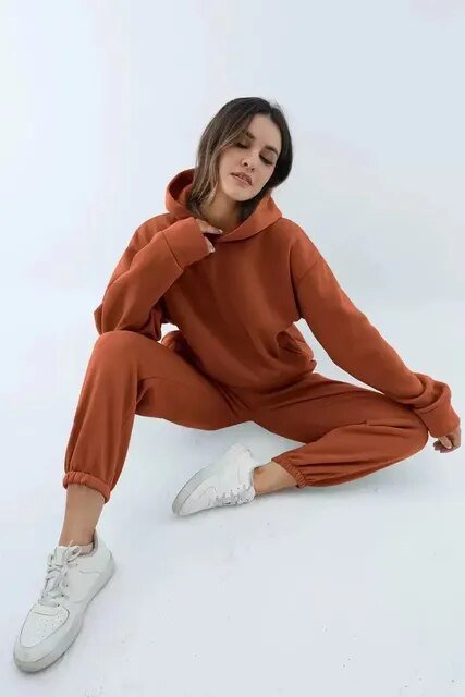 Filipa | Conjunto de camisola com capuz - Ines Braga