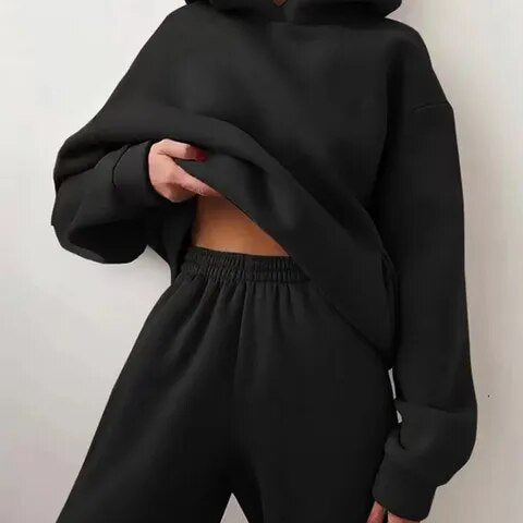 Filipa | Conjunto de camisola com capuz - Ines Braga