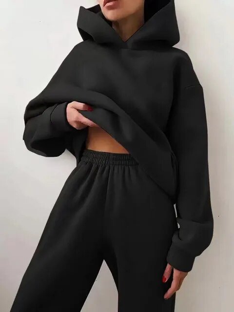 Filipa | Conjunto de camisola com capuz - Ines Braga