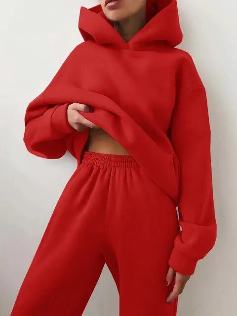 Filipa | Conjunto de camisola com capuz - Ines Braga