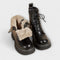Flávia - Botas de couro para mulher - Ines Braga