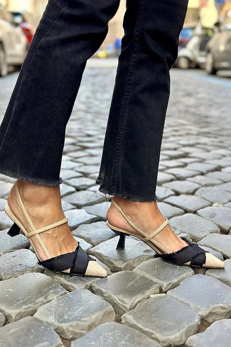Florette | Elegantes sapatos slingback - Ines Braga