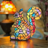 Esquilo - Lâmpada em vitral