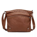 Freya | Bolsa de Ombro em Couro Legítimo com Conforto - Ines Braga