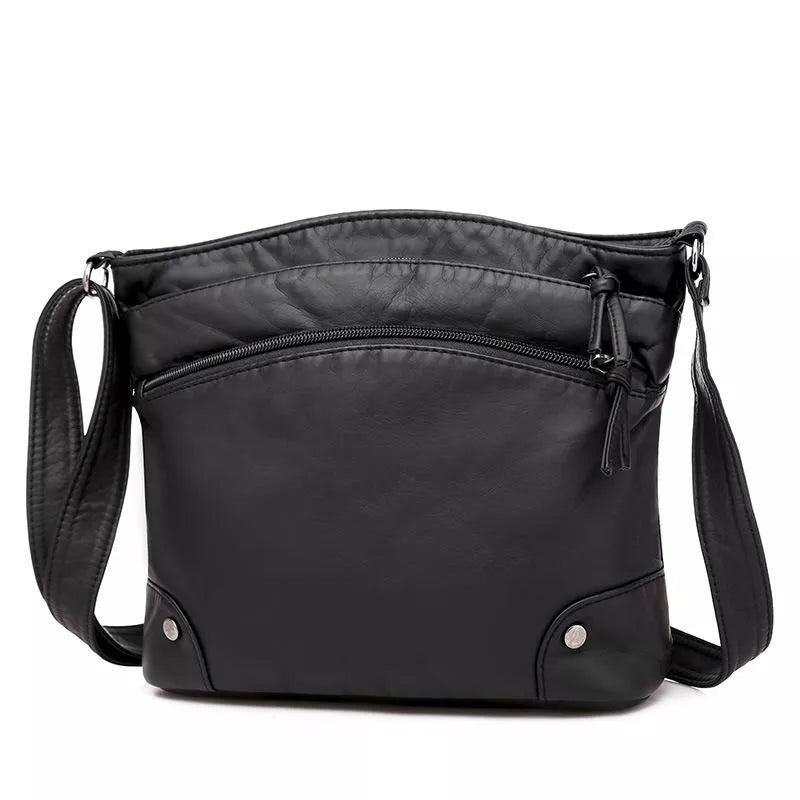 Freya | Bolsa de Ombro em Couro Legítimo com Conforto - Ines Braga