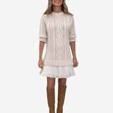 Gaely™ – Vestido de Malha com Toque Feminino - Ines Braga
