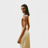 Gala – Vestido Halter Satinado - Ines Braga