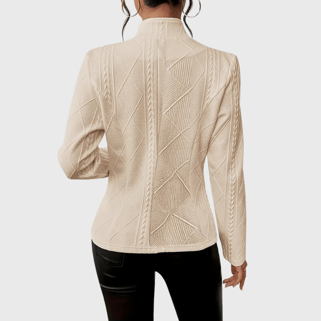 Graça - Casaco com detalhes elegantes - Ines Braga