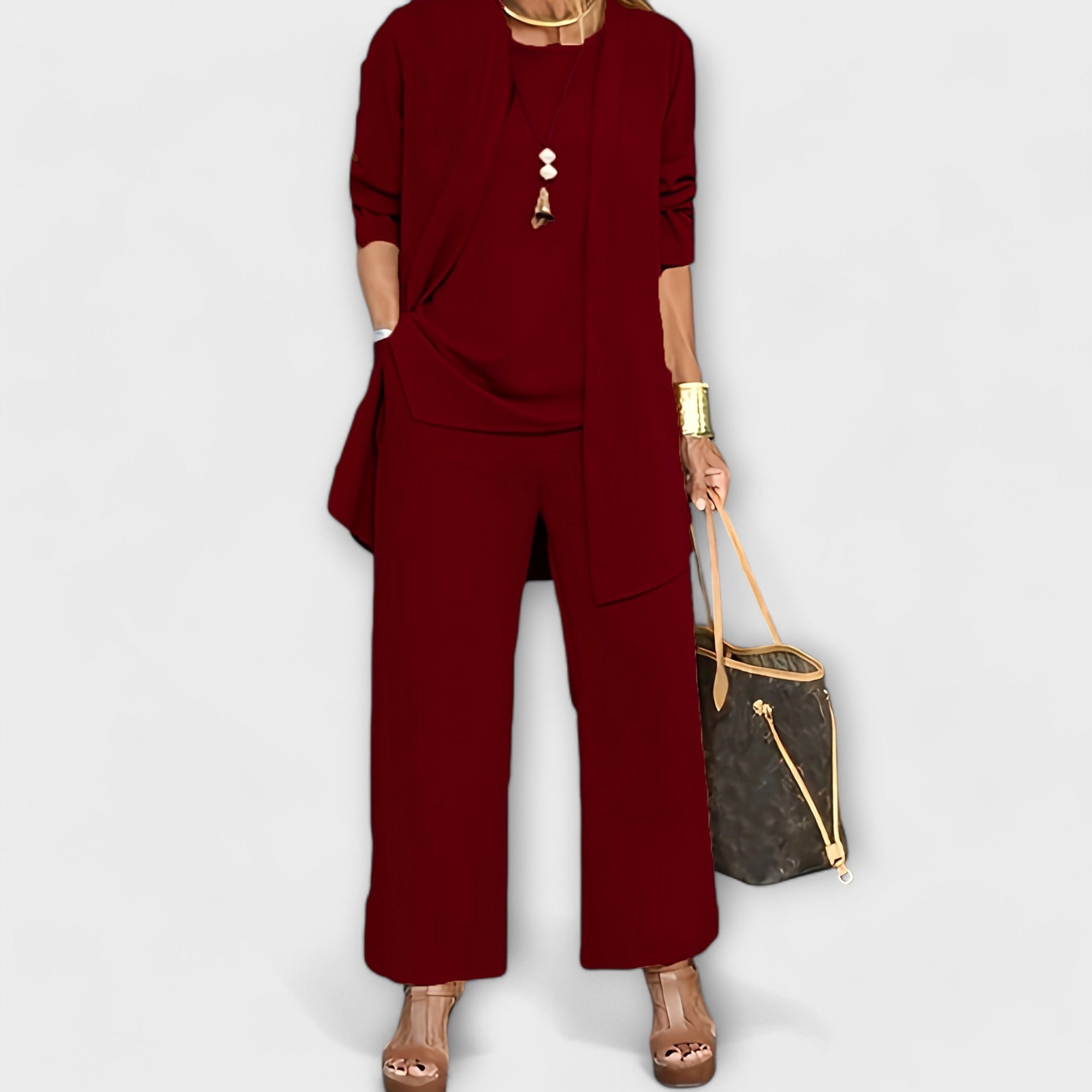Helem - Conjunto casual de três peças - Ines Braga