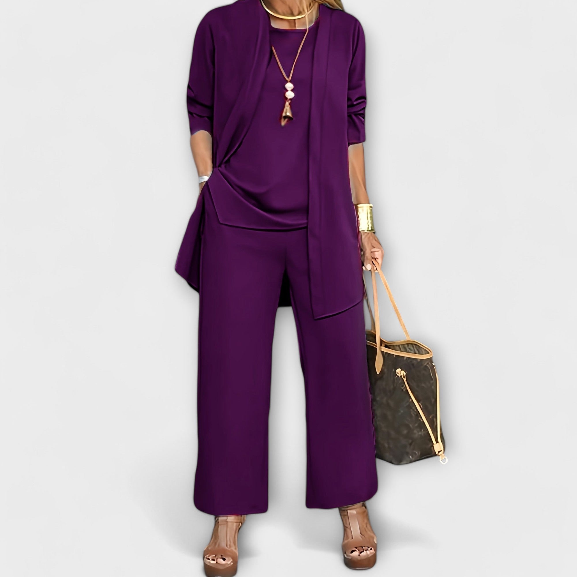 Helem - Conjunto casual de três peças - Ines Braga