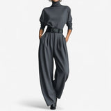 Dora™ | Macacão elegante com gola alta