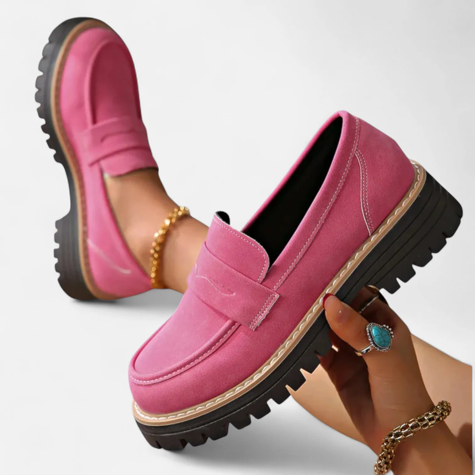 Amanda | Mocassins ortopédicos elegantes