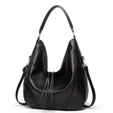 Imke | Bolsa de Ombro em Couro Genuíno Elegante e Prática - Ines Braga