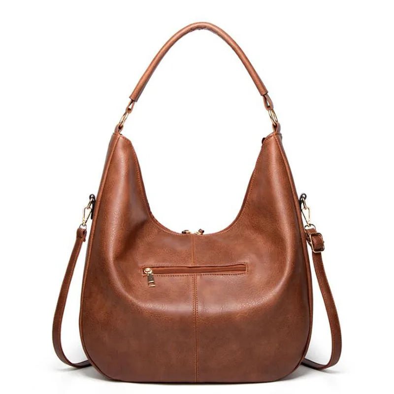 Imke | Bolsa de Ombro em Couro Genuíno Elegante e Prática - Ines Braga