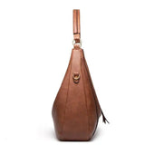 Imke | Bolsa de Ombro em Couro Genuíno Elegante e Prática - Ines Braga