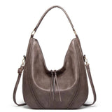 Imke | Bolsa de Ombro em Couro Genuíno Elegante e Prática - Ines Braga