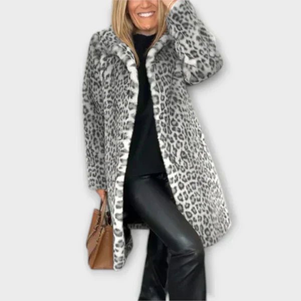 Jessica - Casaco de Leopardo - Ines Braga