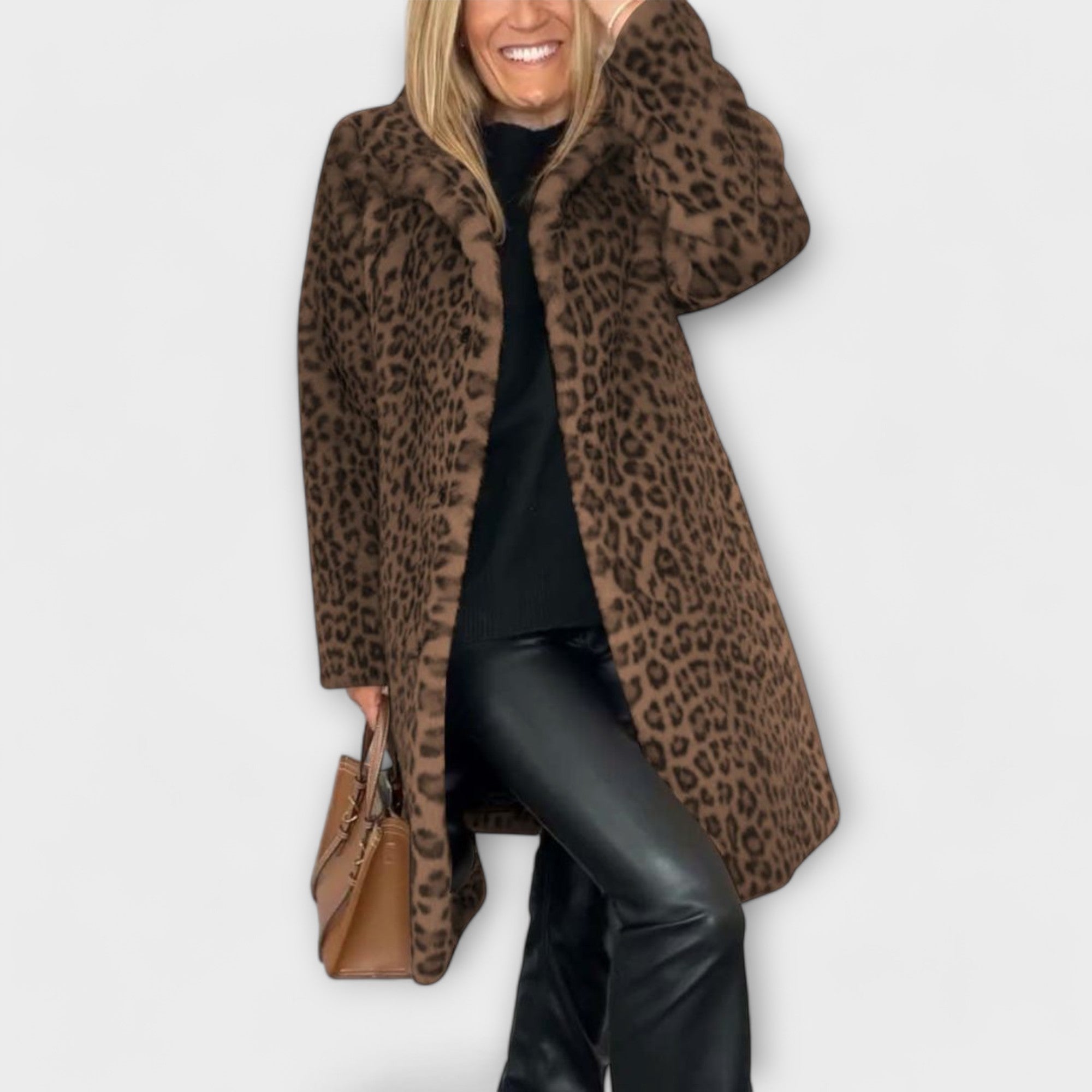 Jessica - Casaco de Leopardo - Ines Braga