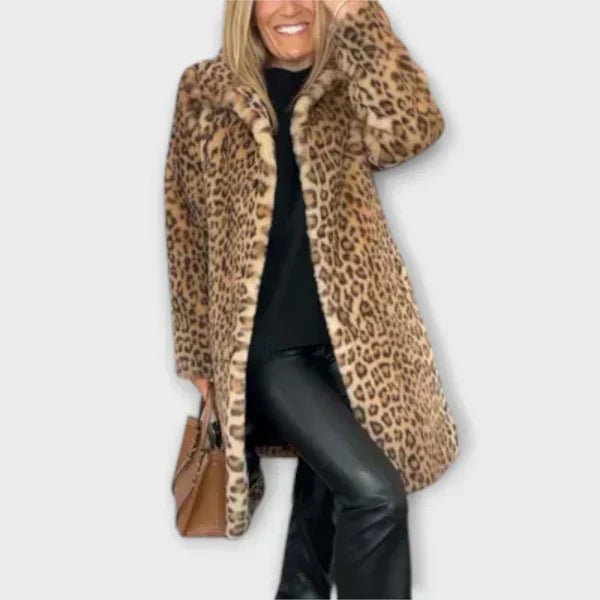 Jessica - Casaco de Leopardo - Ines Braga