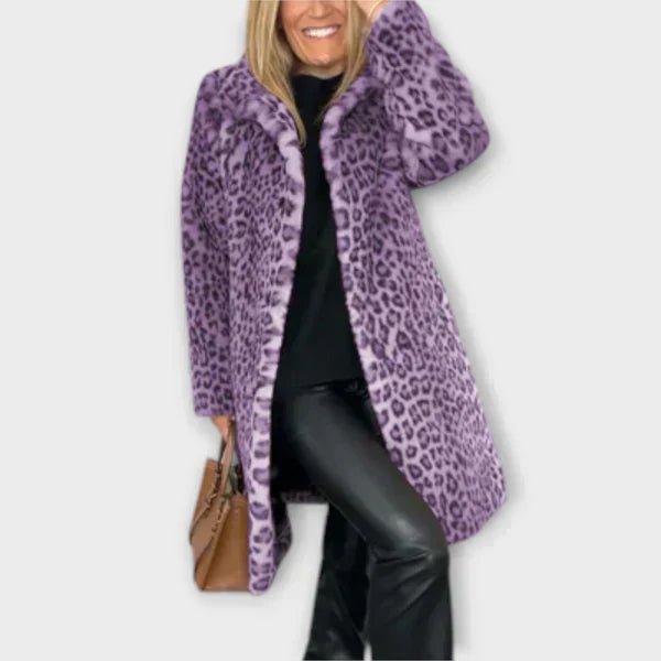 Jessica - Casaco de Leopardo - Ines Braga