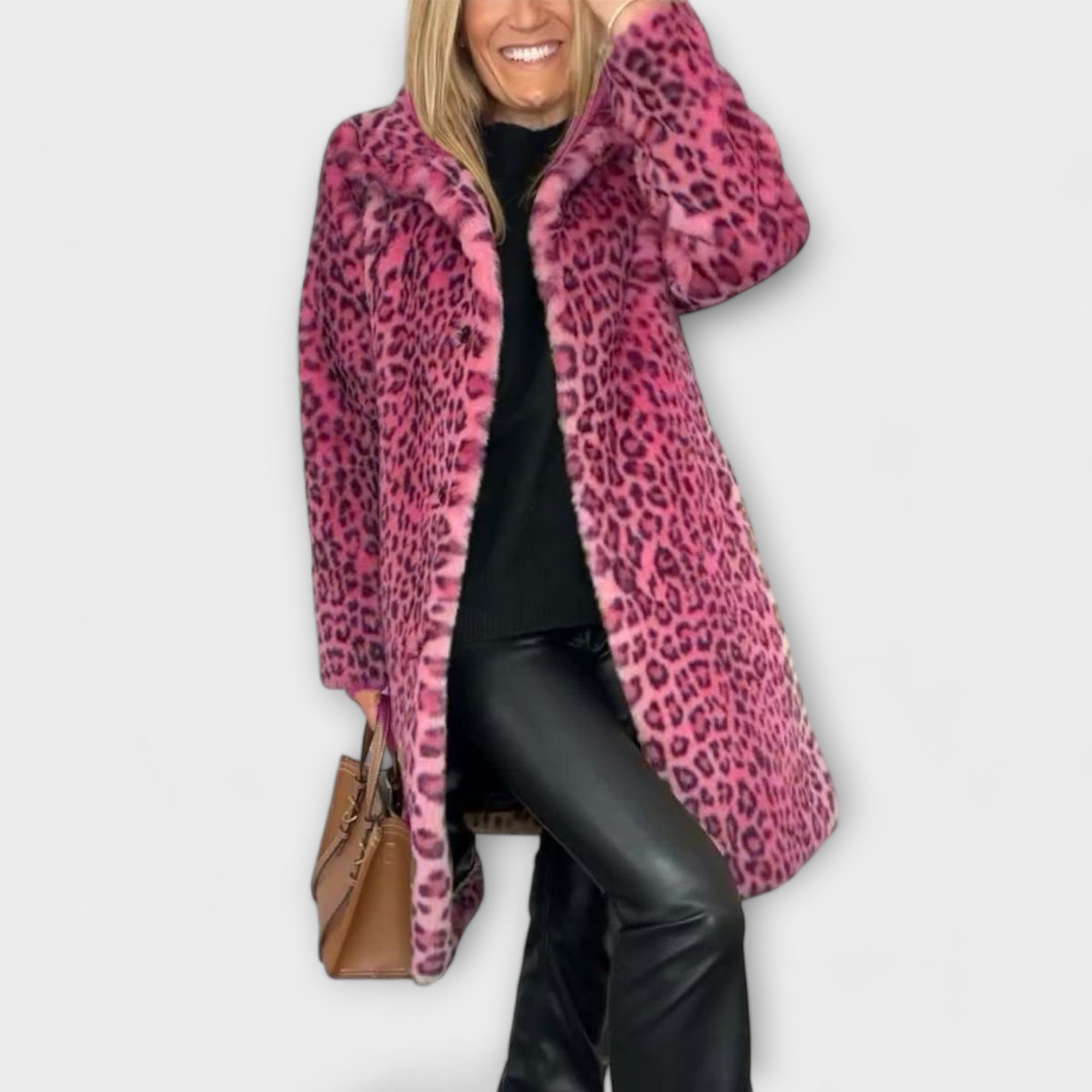 Jessica - Casaco de Leopardo - Ines Braga