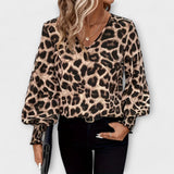 Joana | Blusa Estilosa Leopardo - Ines Braga