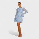 Julia - Vestido com encanto floral - Ines Braga