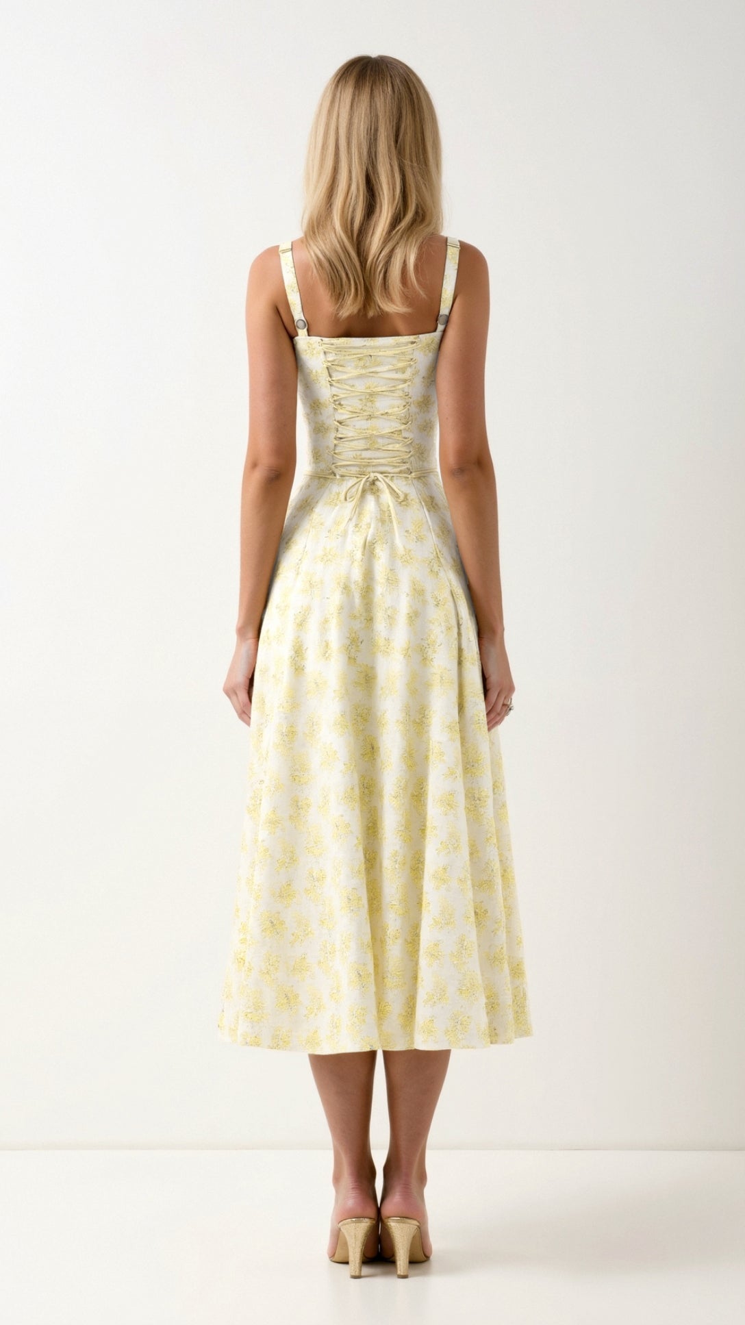 Julia | Vestido Midi Elegante - Ines Braga