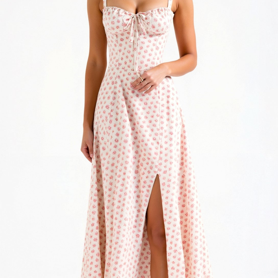 Julia | Vestido Midi Elegante - Ines Braga