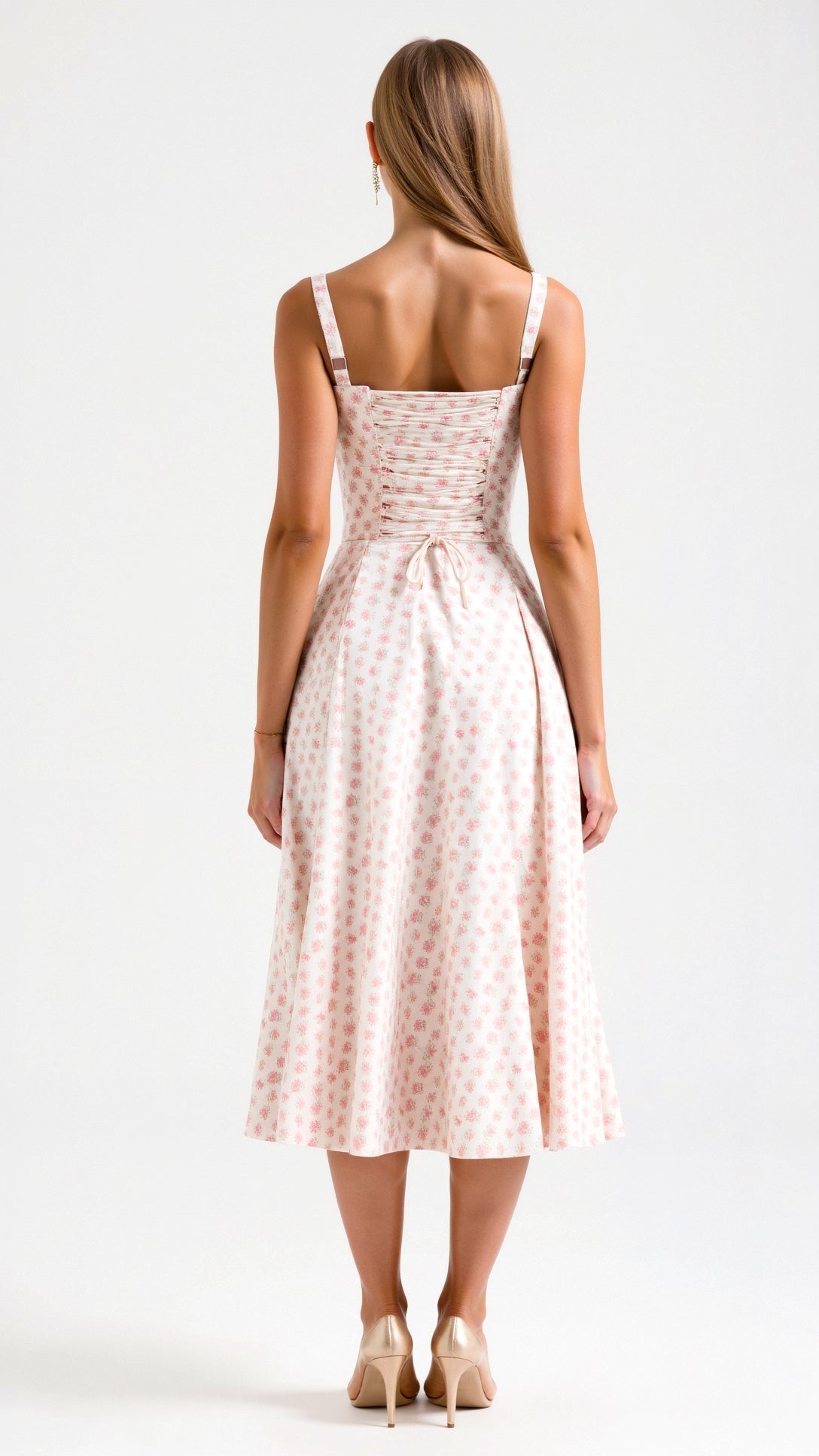 Julia | Vestido Midi Elegante - Ines Braga