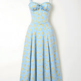 Julia | Vestido Midi Elegante - Ines Braga
