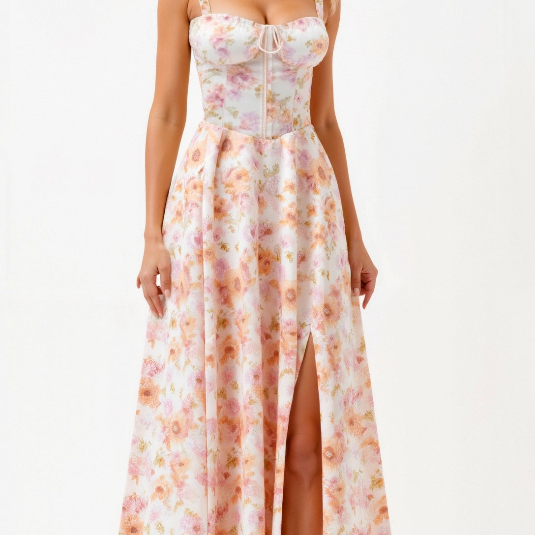 Julia | Vestido Midi Elegante - Ines Braga