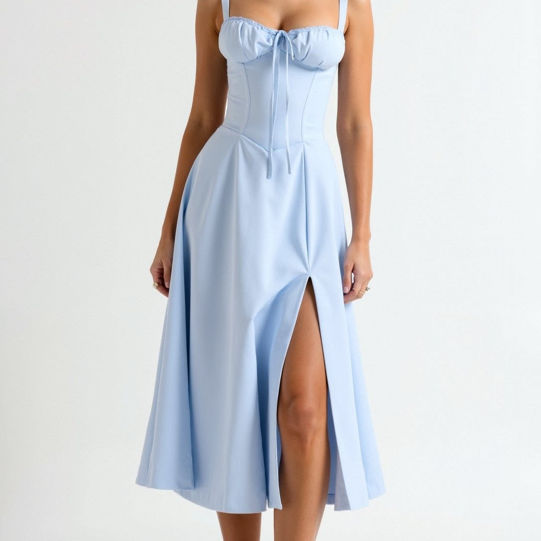 Julia | Vestido Midi Elegante - Ines Braga