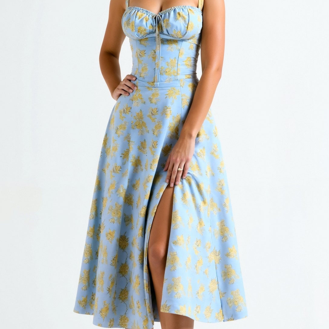 Julia | Vestido Midi Elegante - Ines Braga