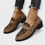 Karla – Sapatos de senhora elegantes com padrão de leopardo - Ines Braga