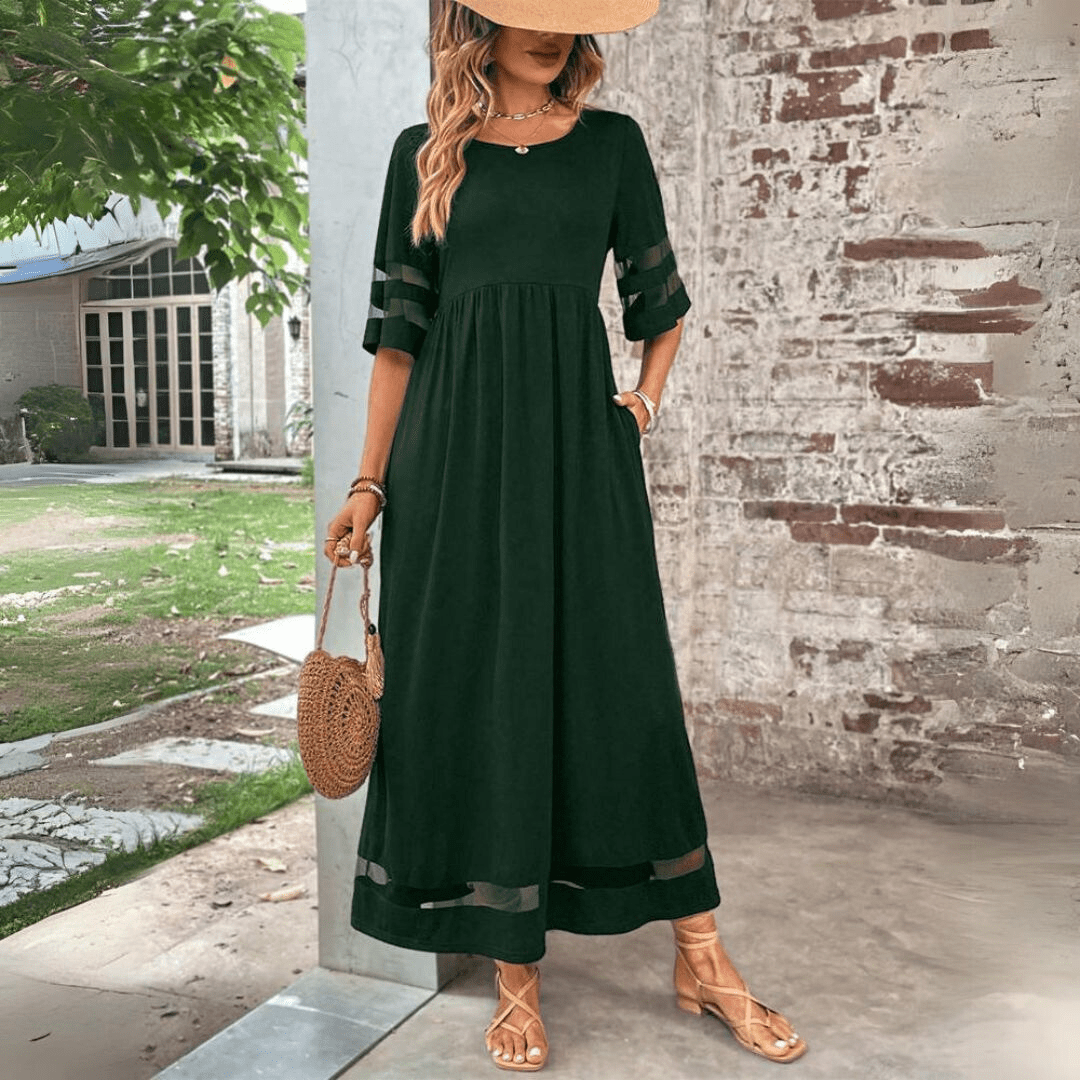Katherine | Vestido Elegante Que Cobre a Barriga - Ines Braga
