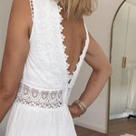Kim | Vestido em Renda com Decote em V - Ines Braga