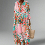 Lana™ | Vestido fluido floral - Ines Braga