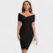 Lara| Mini vestido elegante com decote em V - Ines Braga