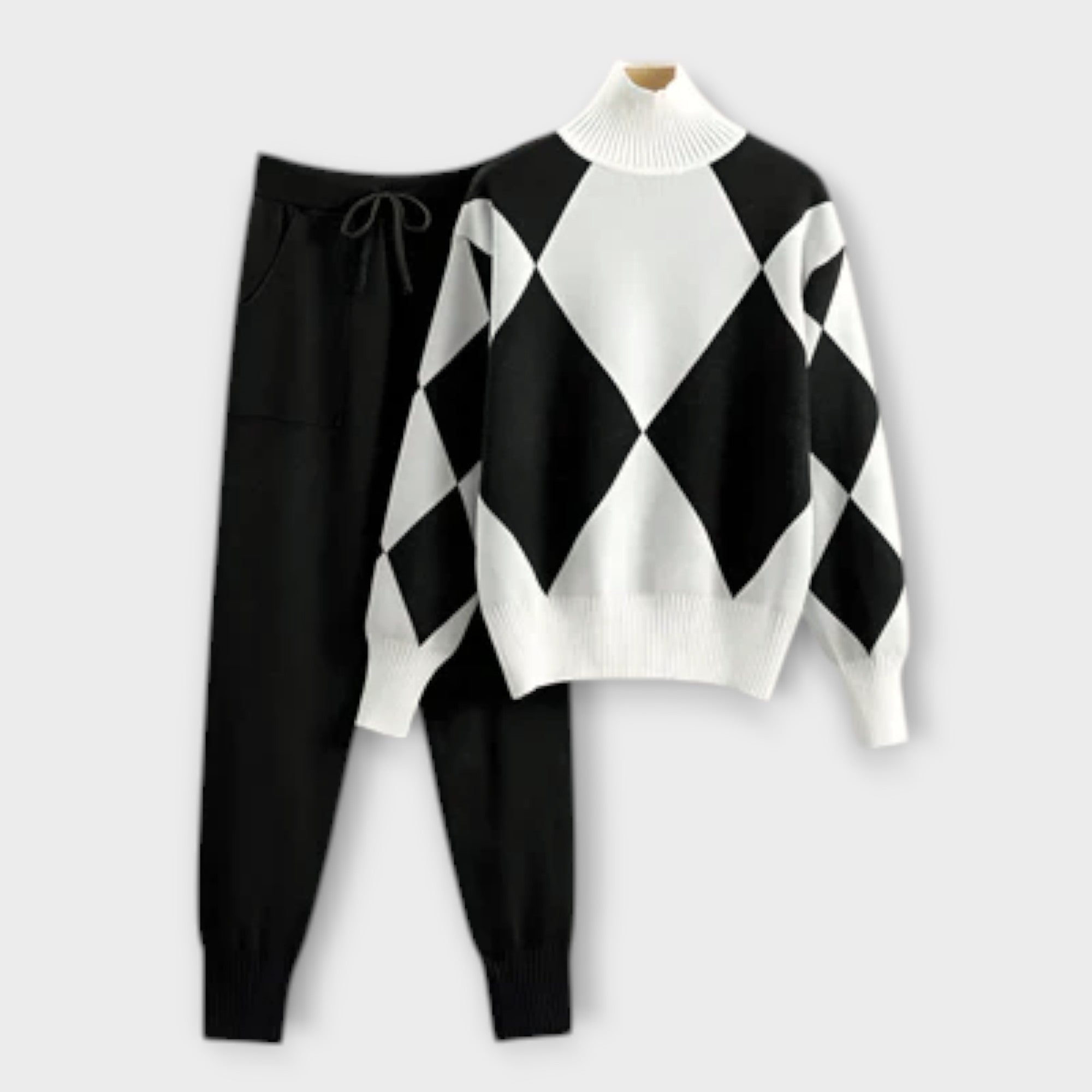 Laura - Conjunto elegante de duas peças - Ines Braga