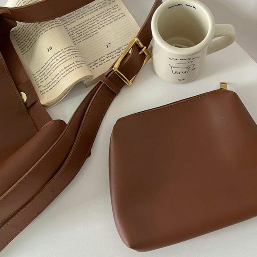 Lena | Bolsa Ombro Compacta Espaçosa Prática Elegante - Ines Braga