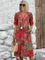 Lia | Vestido Feminino Midi em Tecido Leve - Ines Braga